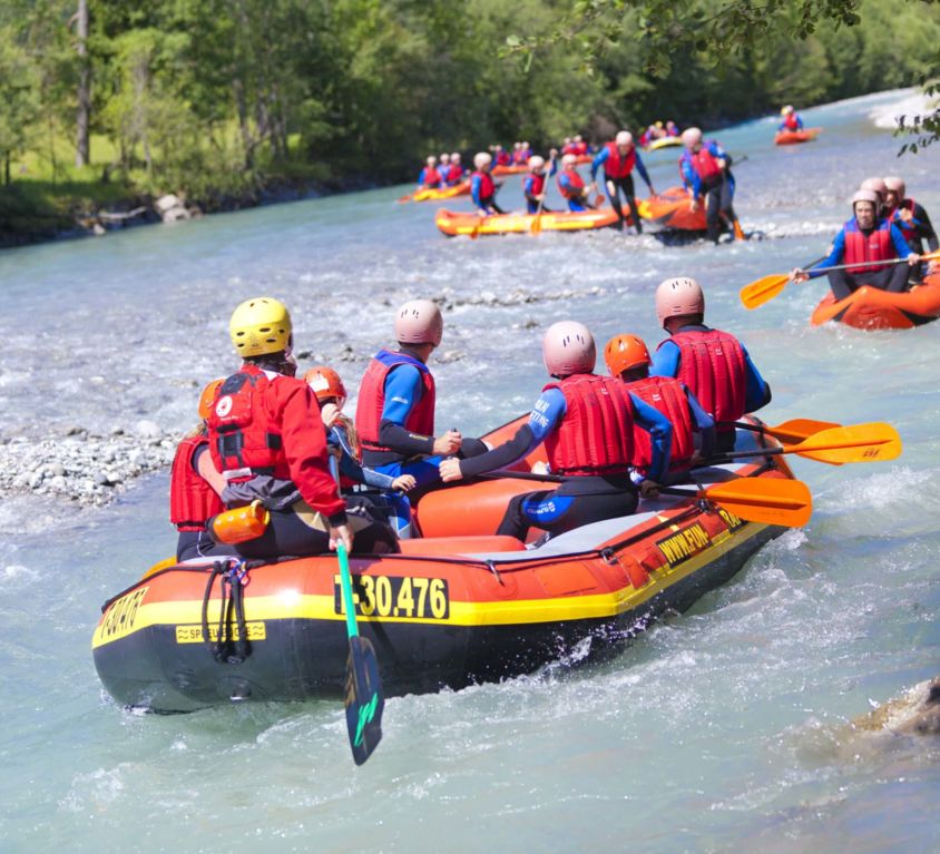 Rafting am „letzten Wilden“