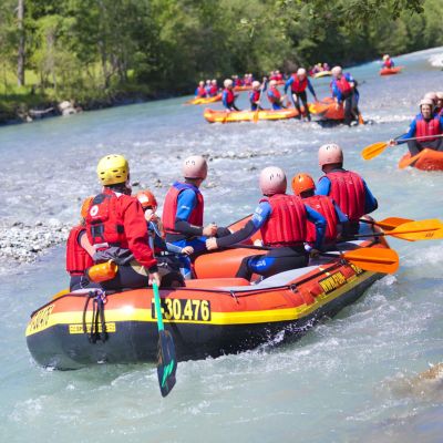 Rafting am “letzten Wilden”